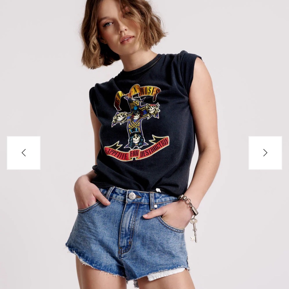 One Teaspoon Classic Blue  Jeanshorts